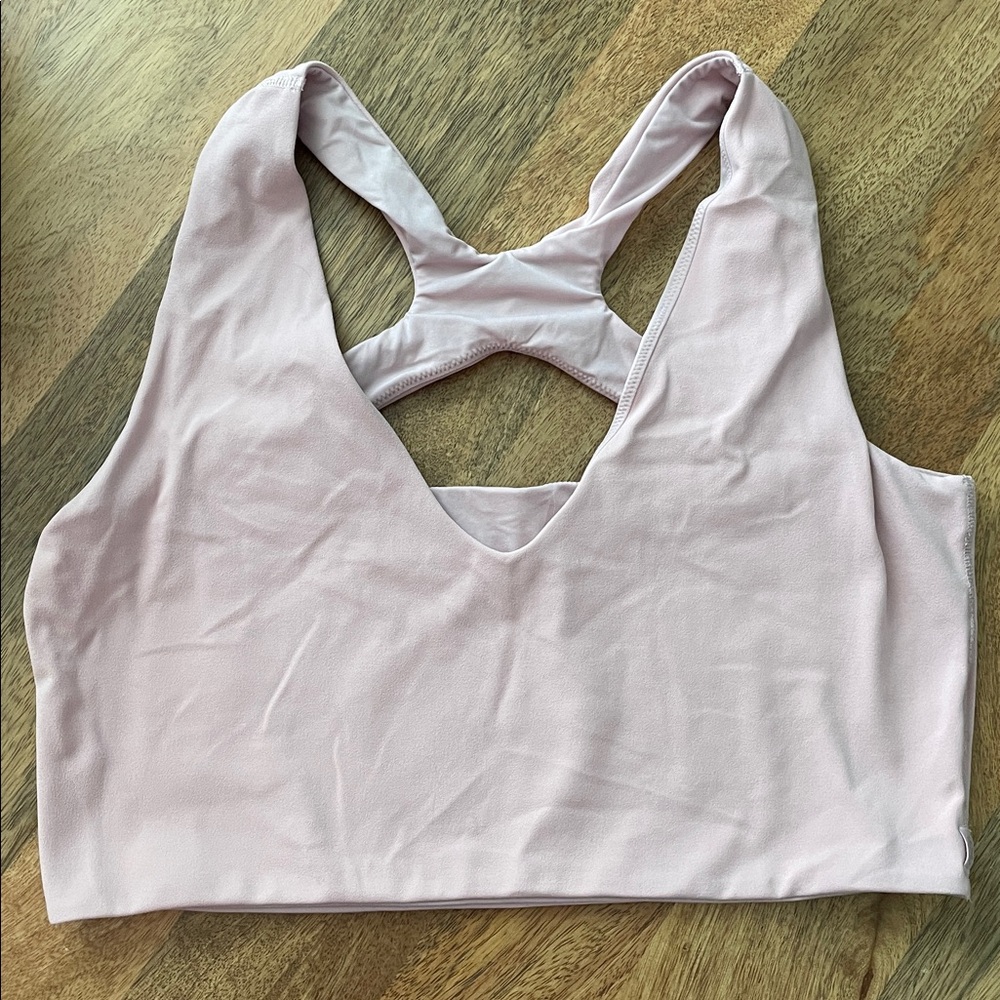 Lululemon Bend This Scoop and Cross Bra - L/XL - Pink